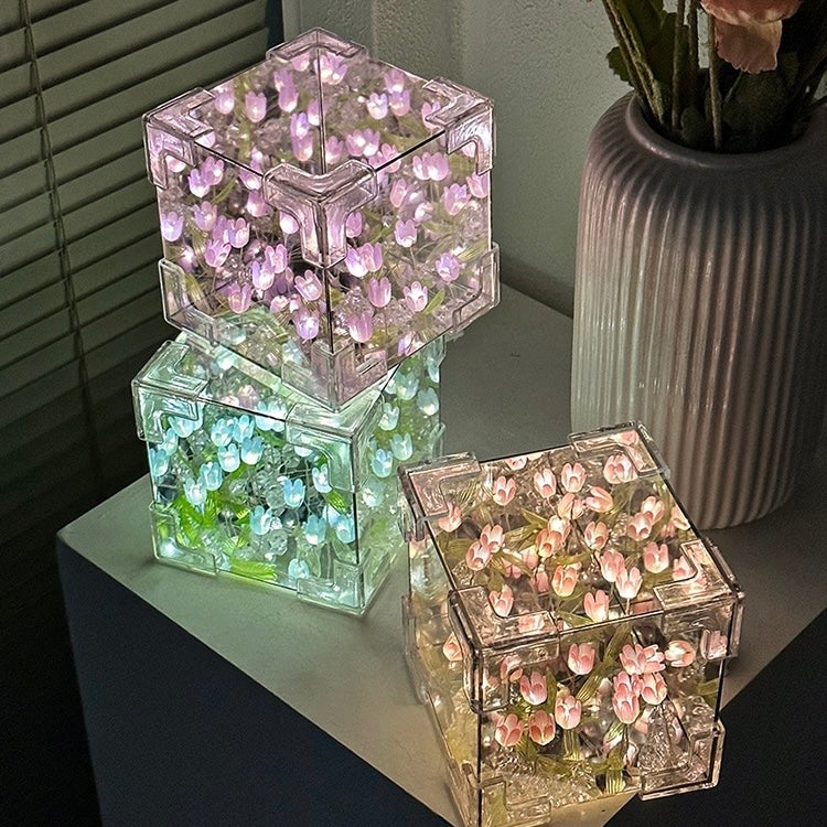 DIY Infinite Tulip Lamp