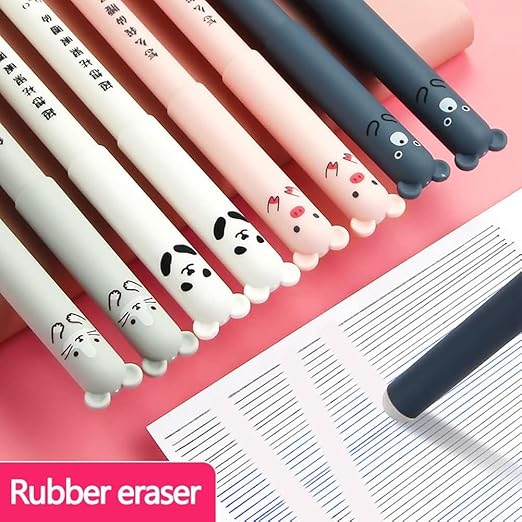 Kawaii Erasable Gel Pens (Set of 4)