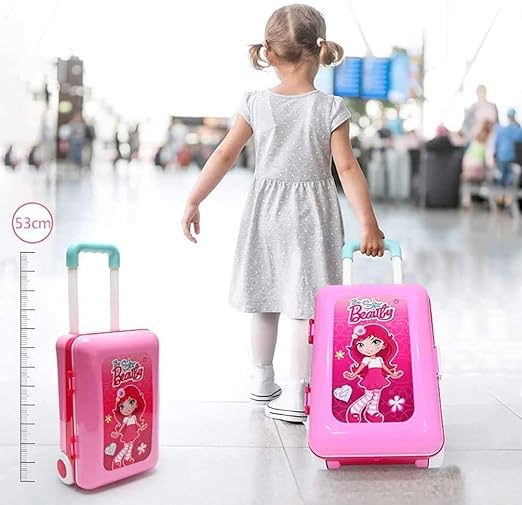 Beauty Makeup Trolley Set