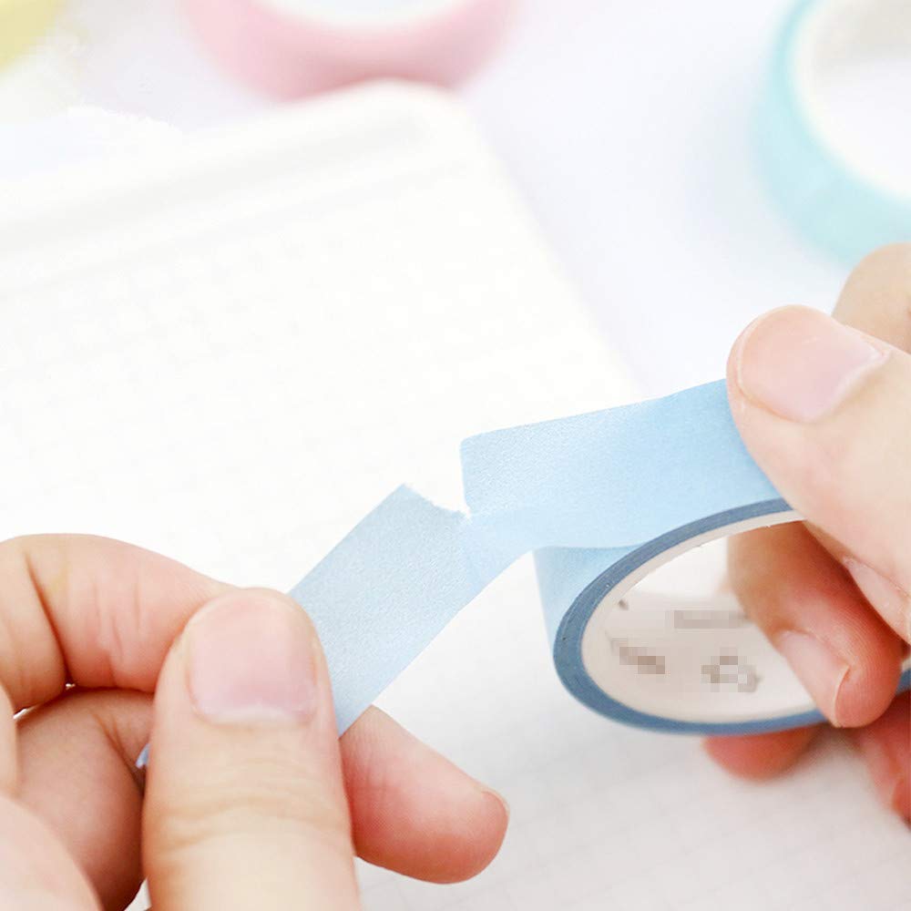 Pastel Paper Washi Tape (Set of 10)