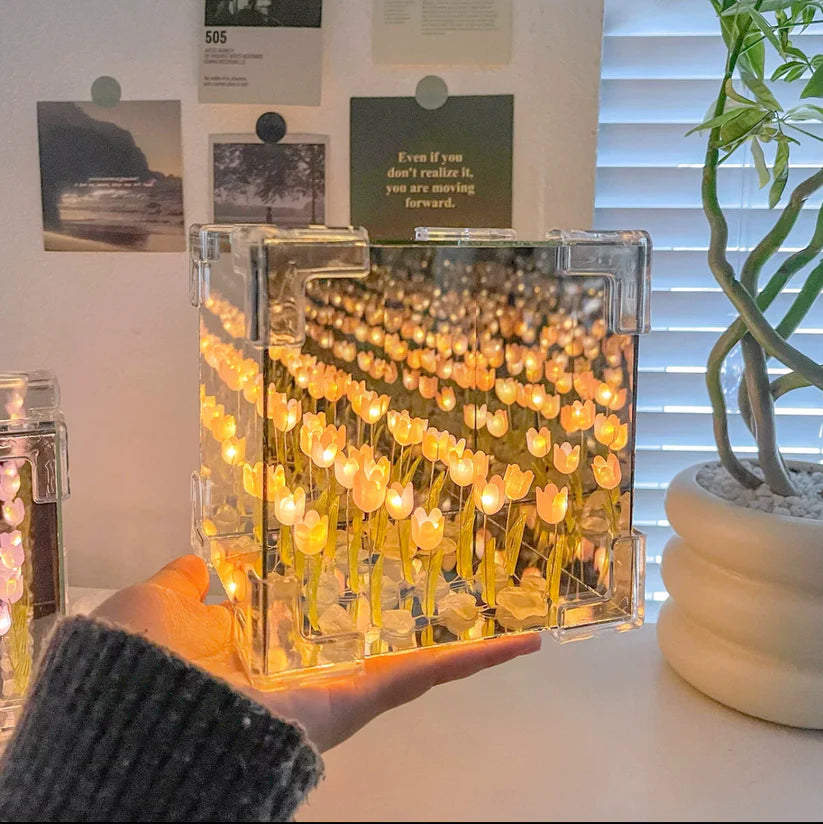 DIY Infinite Tulip Lamp