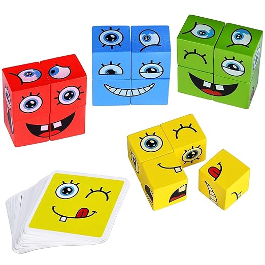 Face Cube with Metal Box