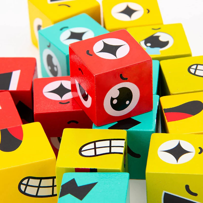 Face Cube with Metal Box