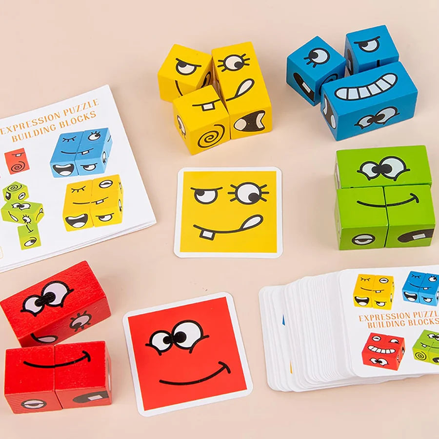 Face Cube with Metal Box