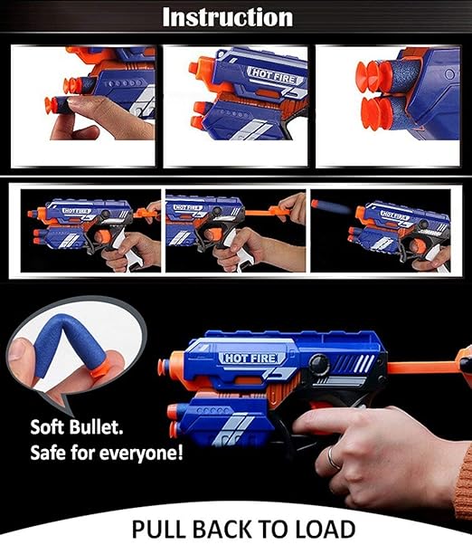 Hot Fire Soft Bullet Gun