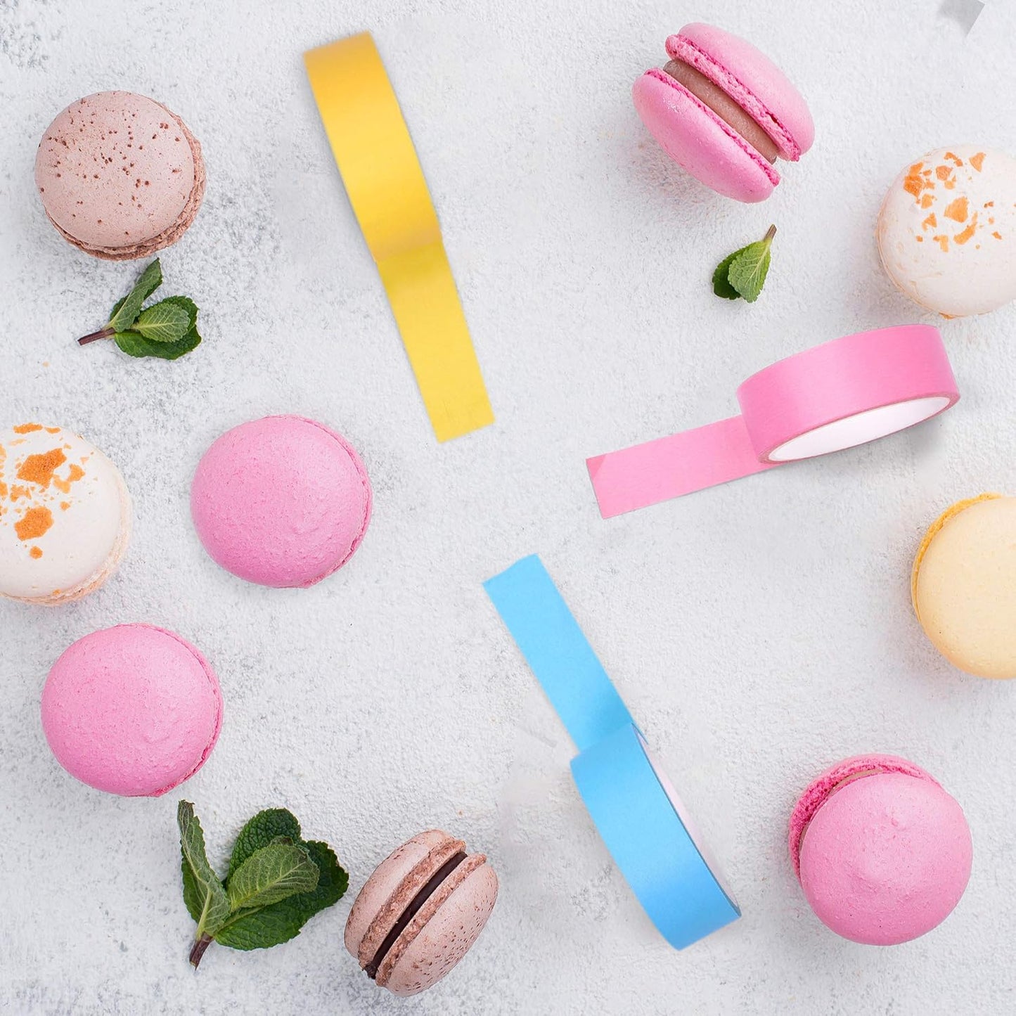 Pastel Paper Washi Tape (Set of 10)