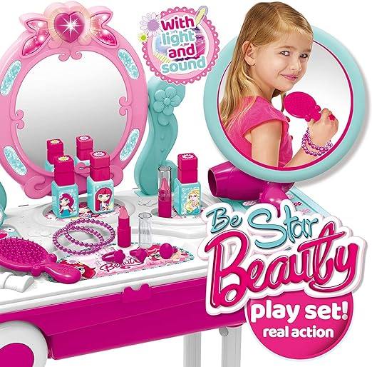 Beauty Makeup Trolley Set