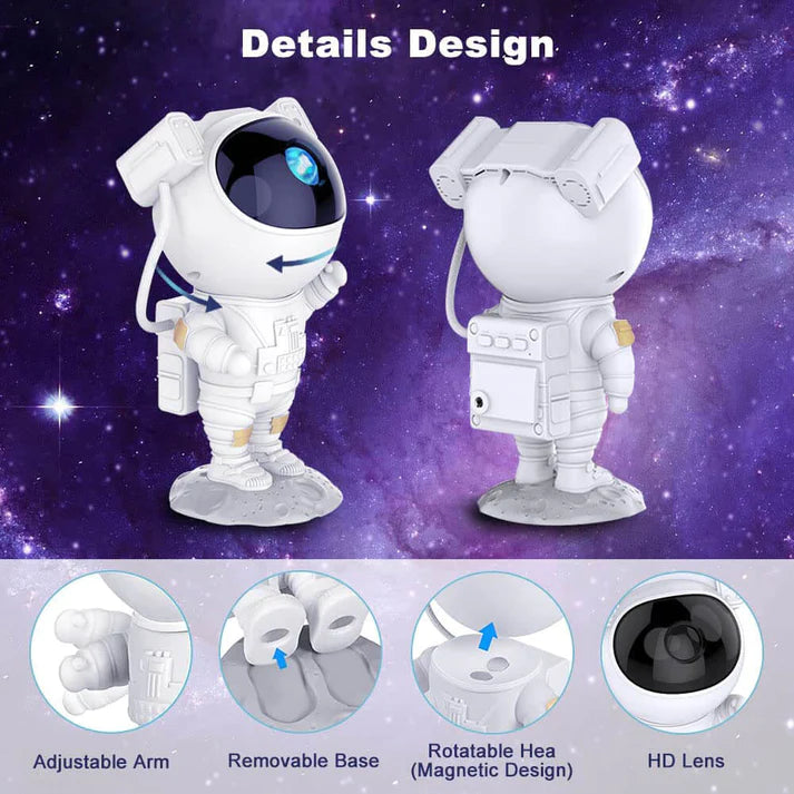 Astronaut Galaxy Projector Lamp