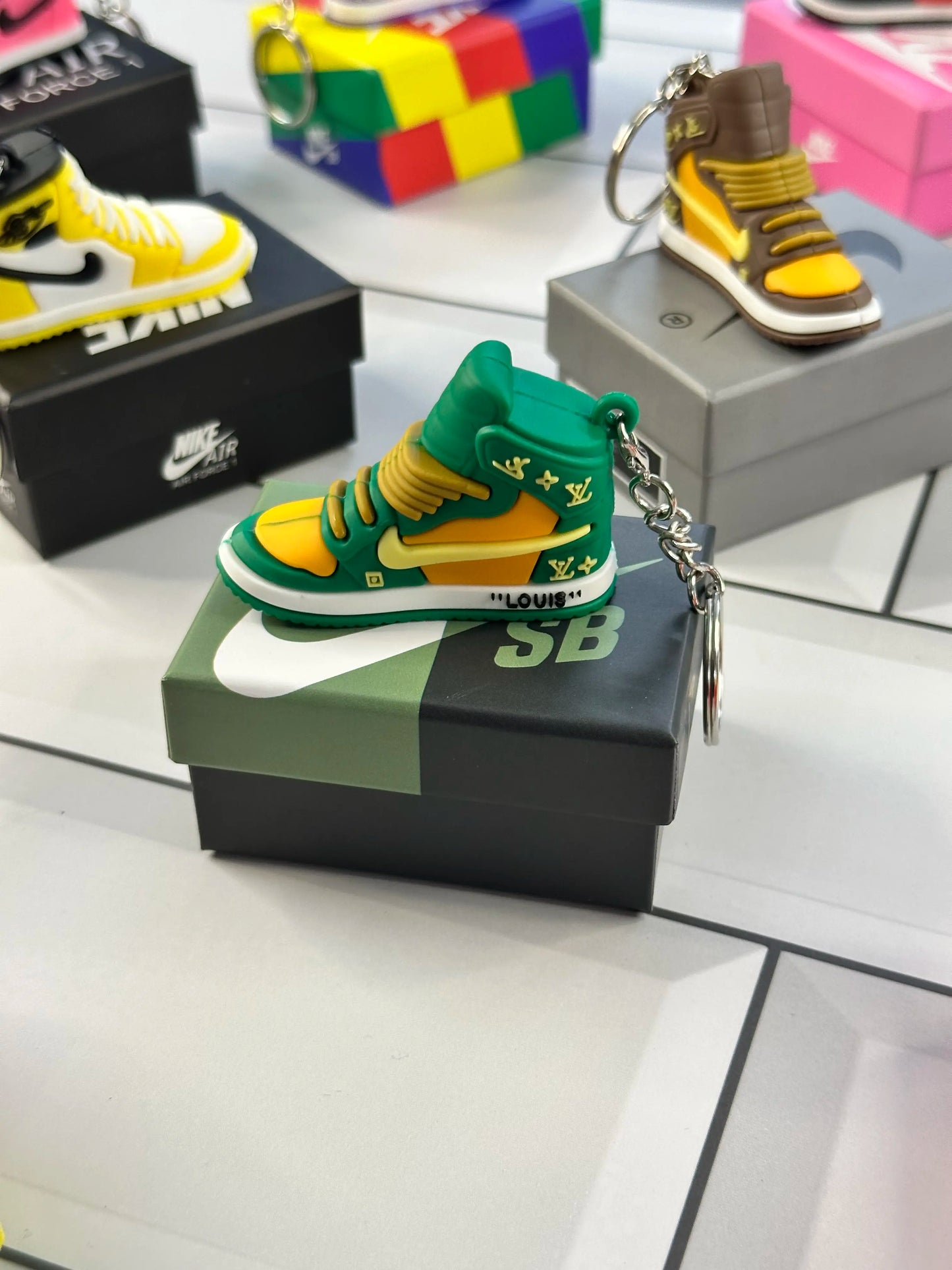 Nike Shoe Keychain with Box