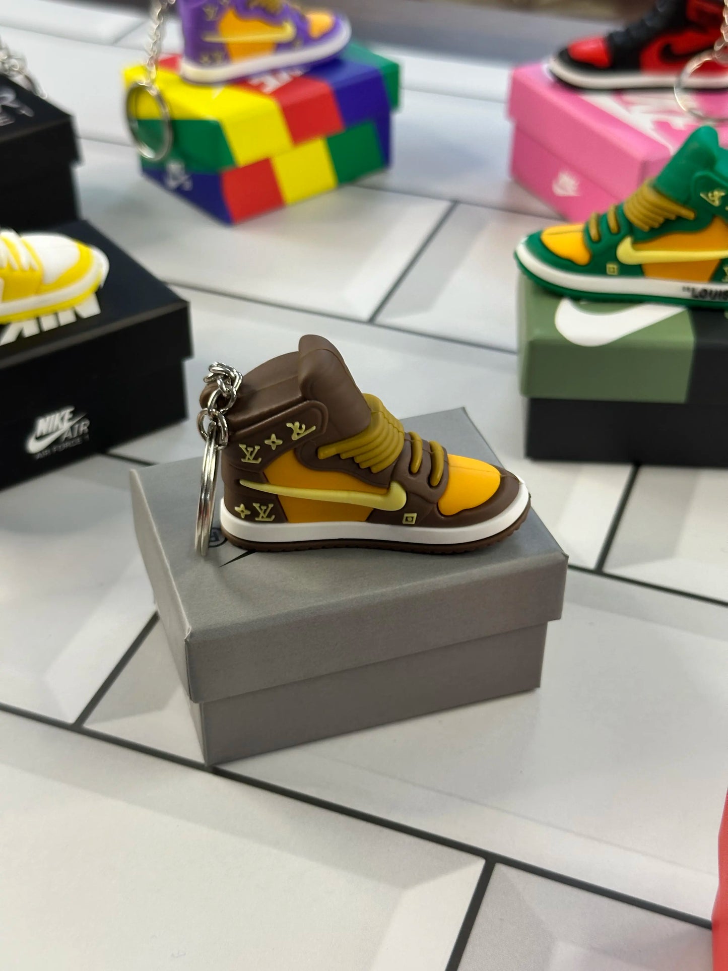 Nike Shoe Keychain with Box