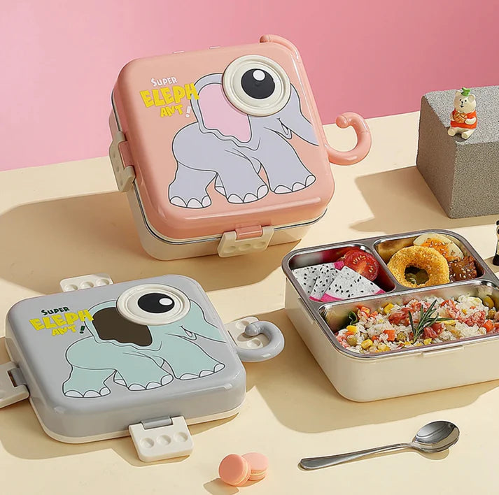 Baby Elephant Stainless Steel Bento Lunch Box