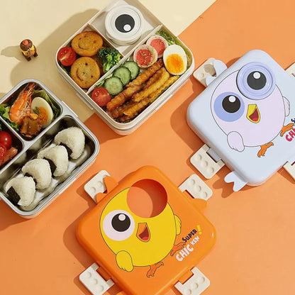 Chubby Chicken Stainless Steel Bento Lunch Box