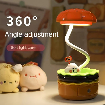 Burger Lamp with Desk Sharpener