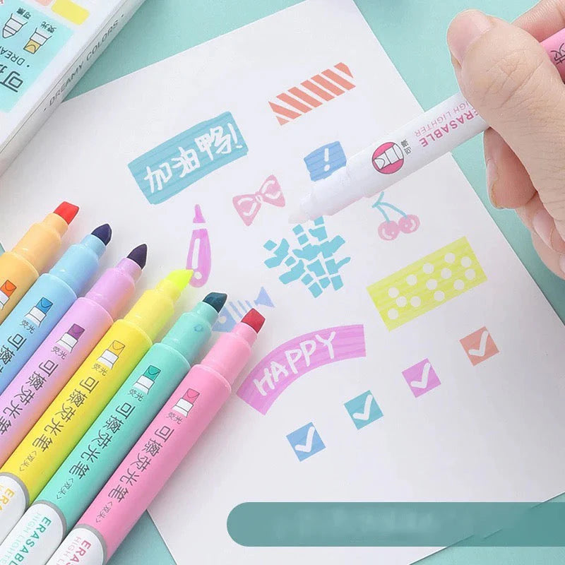 Kawaii Erasable Highlighter