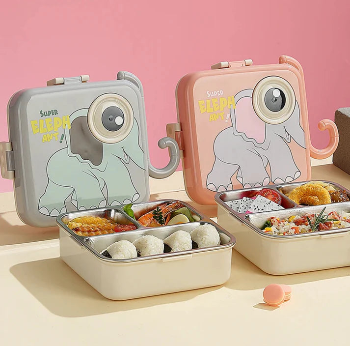 Baby Elephant Stainless Steel Bento Lunch Box