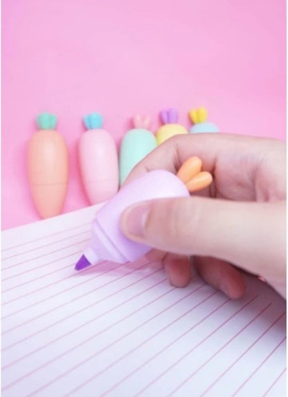 Carrot Highlighters (Pack of 4)