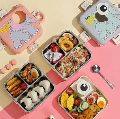 Baby Elephant Stainless Steel Bento Lunch Box