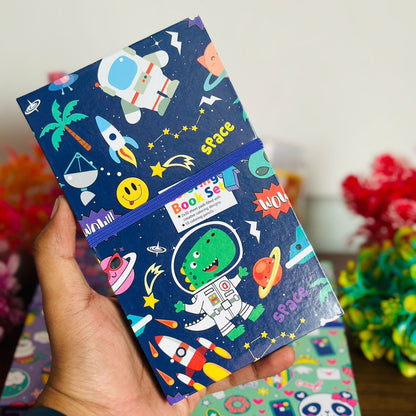 Coloring Book Set with Scratch Book