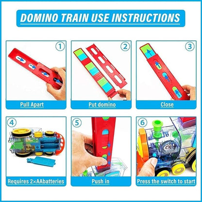 Domino Train Blocks Set (60 Pcs)