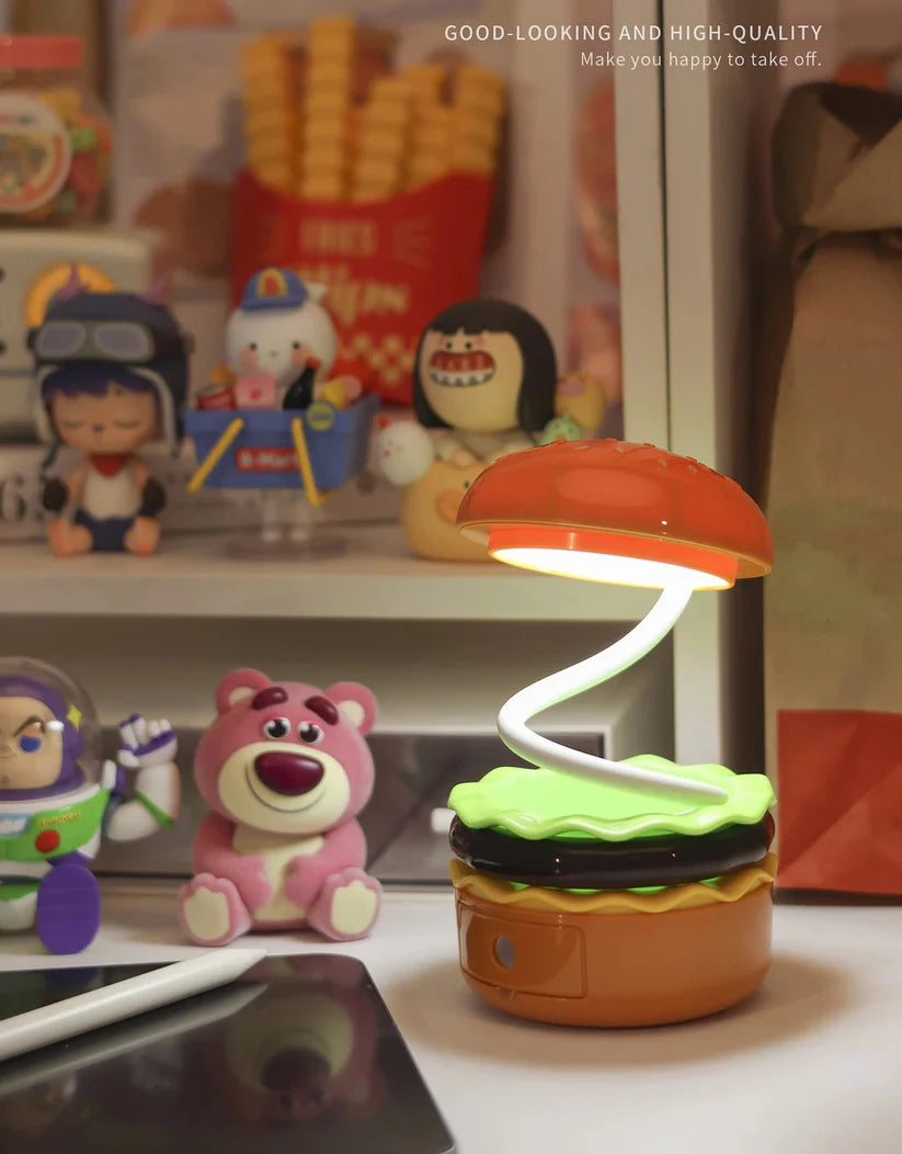 Burger Lamp with Desk Sharpener