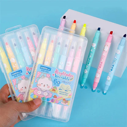 Kawaii Erasable Highlighter