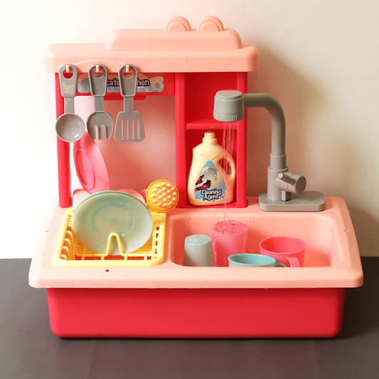 Color Changing Kitchen Dishwasher Play Set