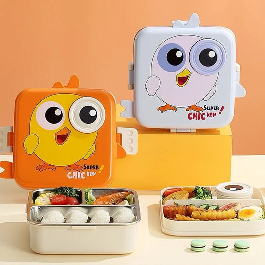 Chubby Chicken Stainless Steel Bento Lunch Box