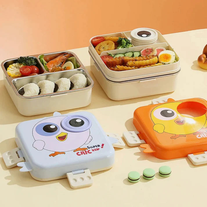 Chubby Chicken Stainless Steel Bento Lunch Box