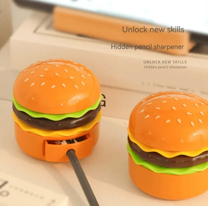 Burger Lamp with Desk Sharpener