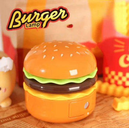 Burger Lamp with Desk Sharpener