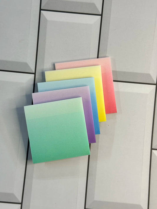 Neon Transparent Sticky Note (50 sheets)