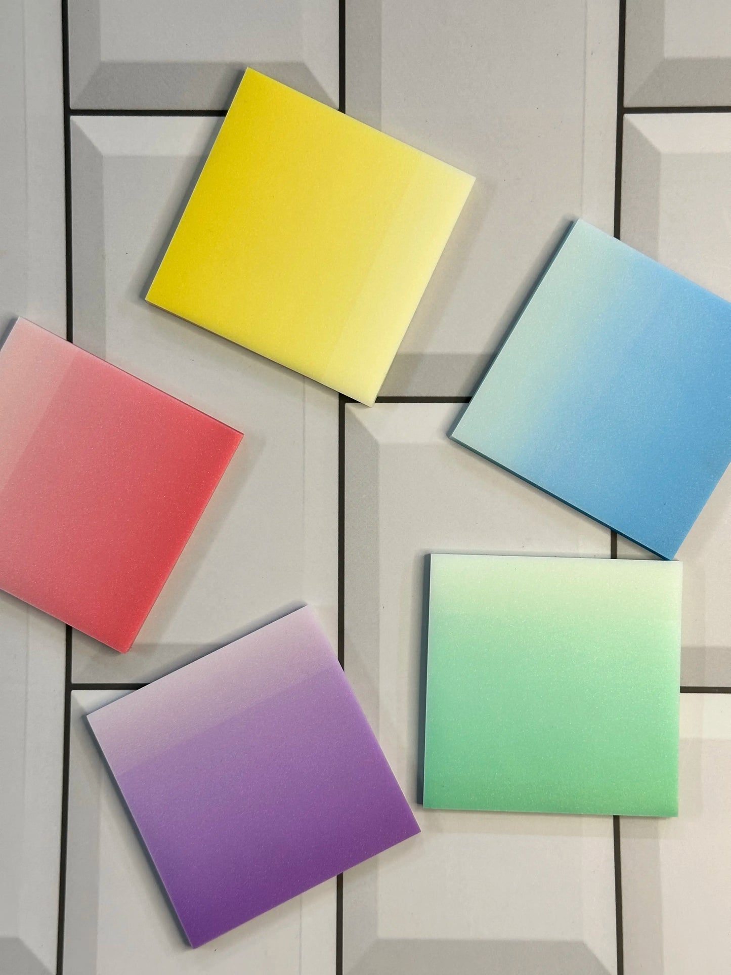 Neon Transparent Sticky Note (50 sheets)