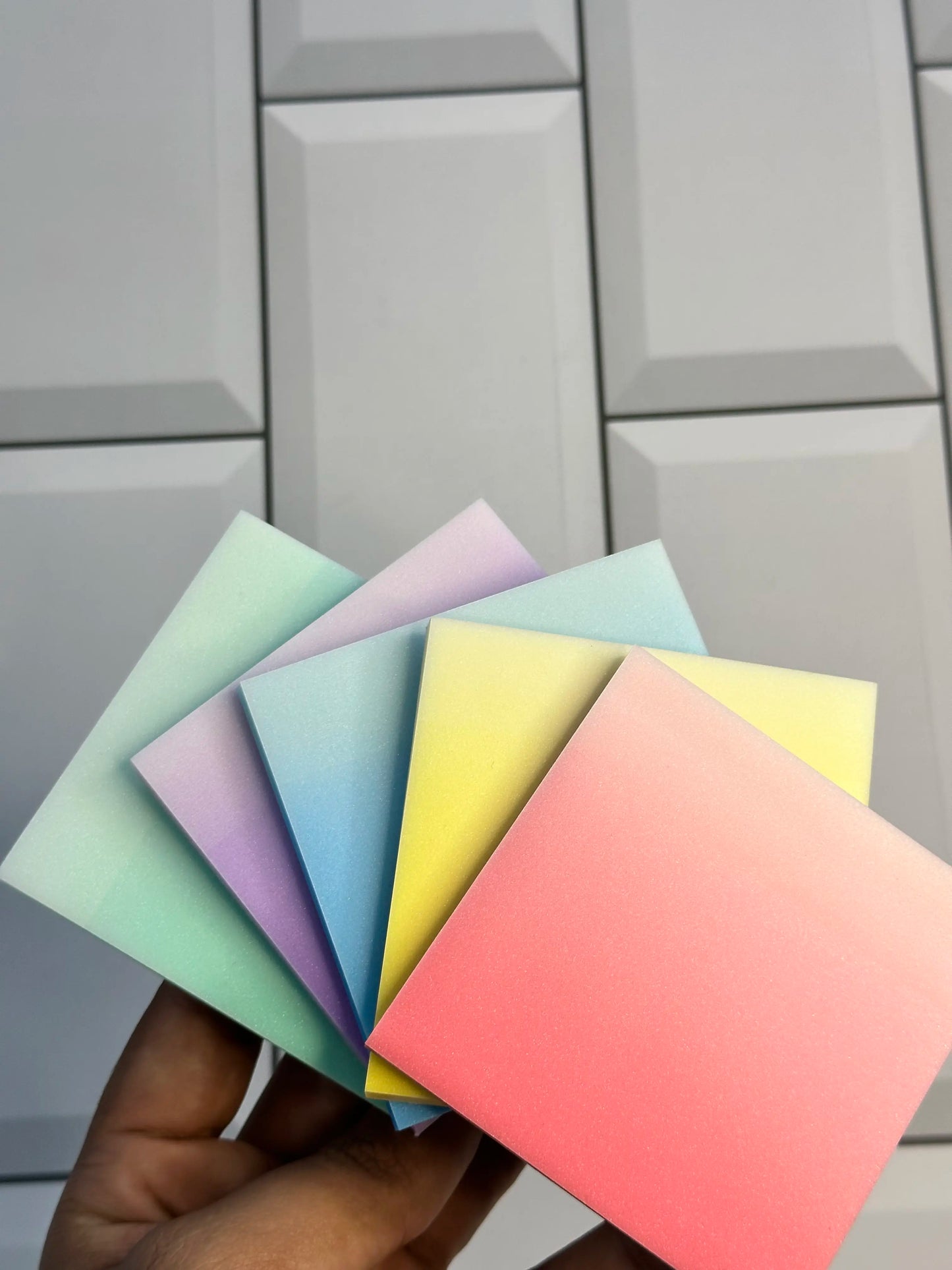 Neon Transparent Sticky Note (50 sheets)