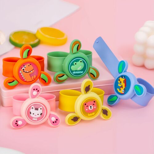 Cute Cartoon LED Spinner Band