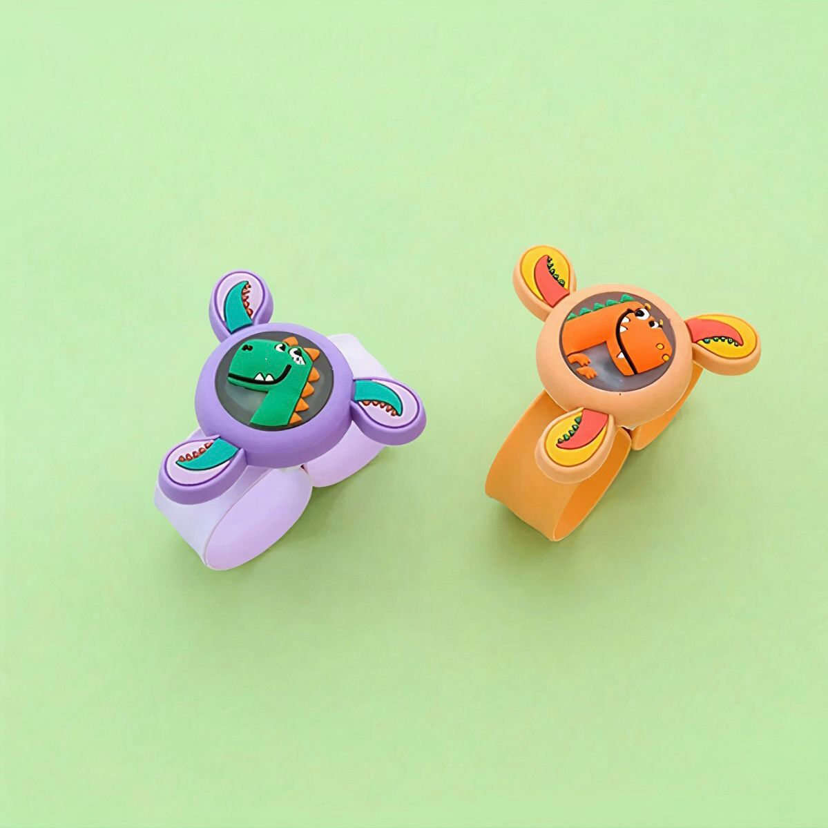 Cute Cartoon LED Spinner Band