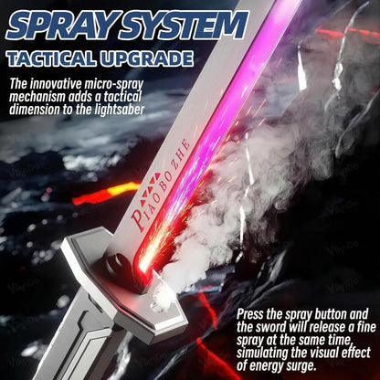 Sparkling LED Katana Sword - Lights, Spark, Battle Sound and Smoke