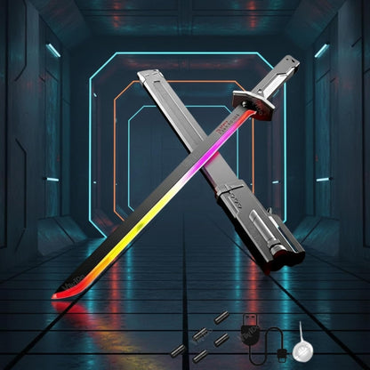 Sparkling LED Katana Sword - Lights, Spark, Battle Sound and Smoke