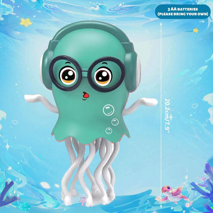 Dancing Jellyfish Bump and Go with Music