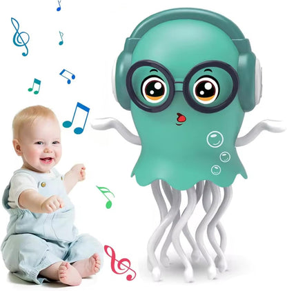 Dancing Jellyfish Bump and Go with Music