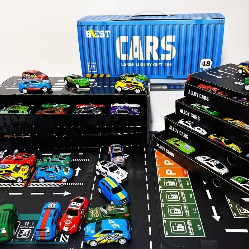 Cars Luxury Gift Box | 48 pcs Alloy Cars