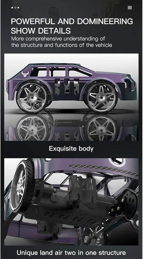 2 in 1 RC Flying Car Drone