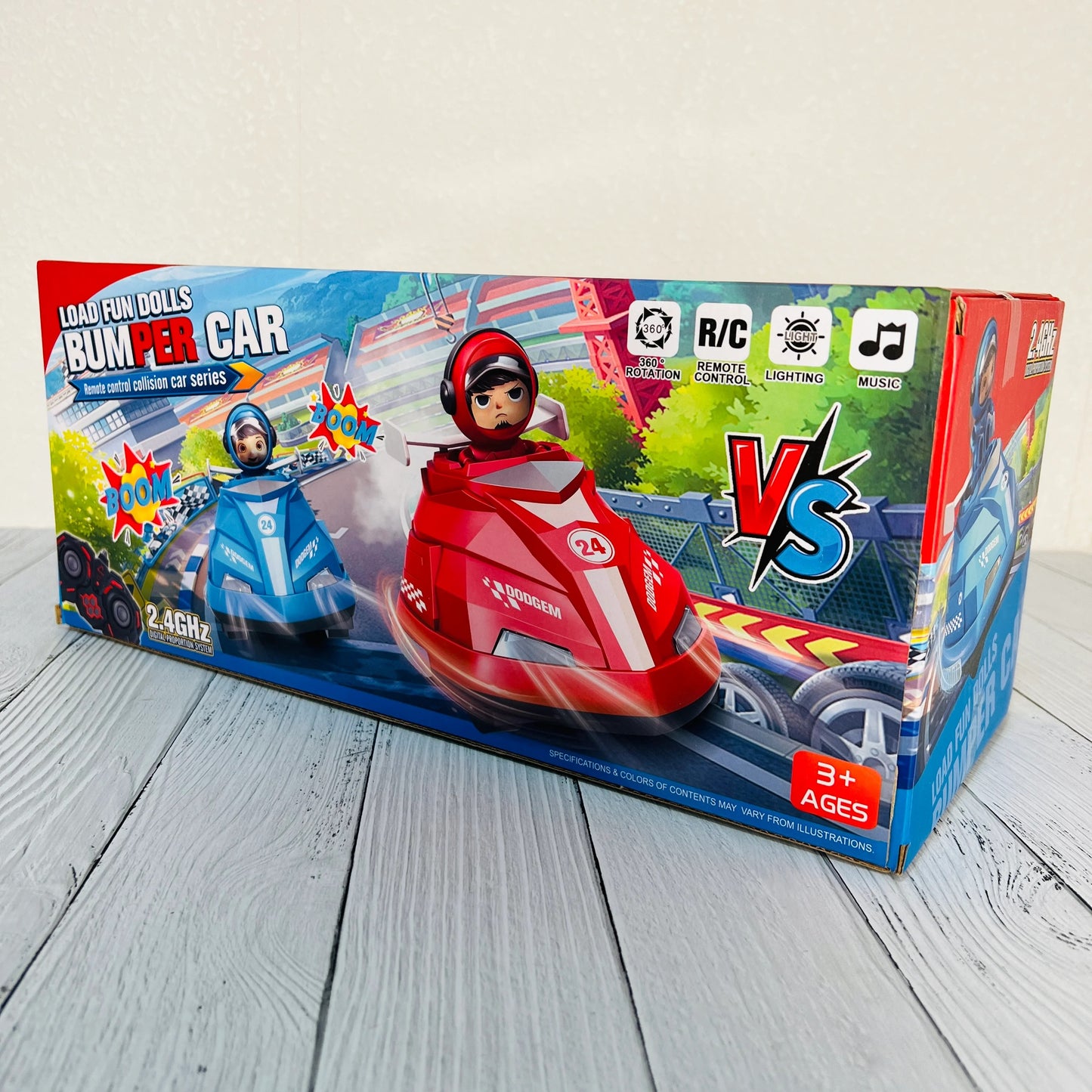 RC Bumper Car (Pack of 2)