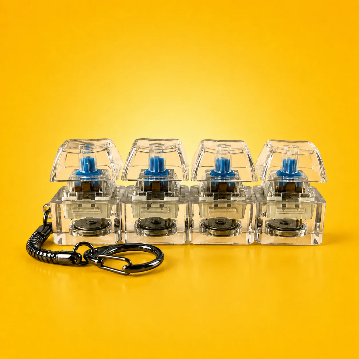 Fidget Keyboard Keychain
